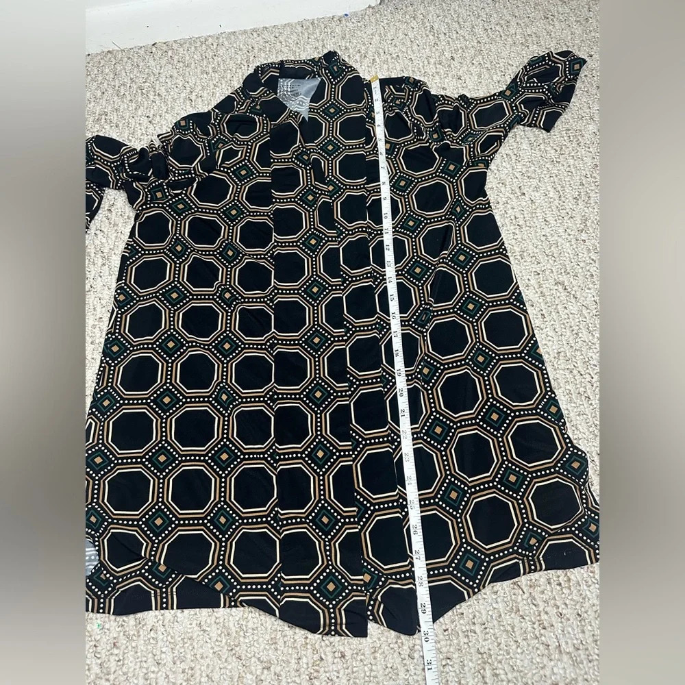 Investments Geometric Pattern Cardigan size PL - Picture 4 of 5
